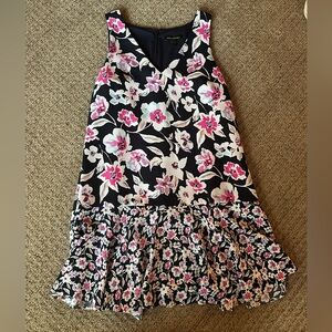Banana Republic Black Floral Dress